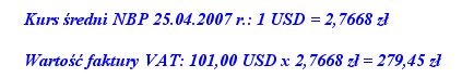 Faktura VAT za Google AdSense 5